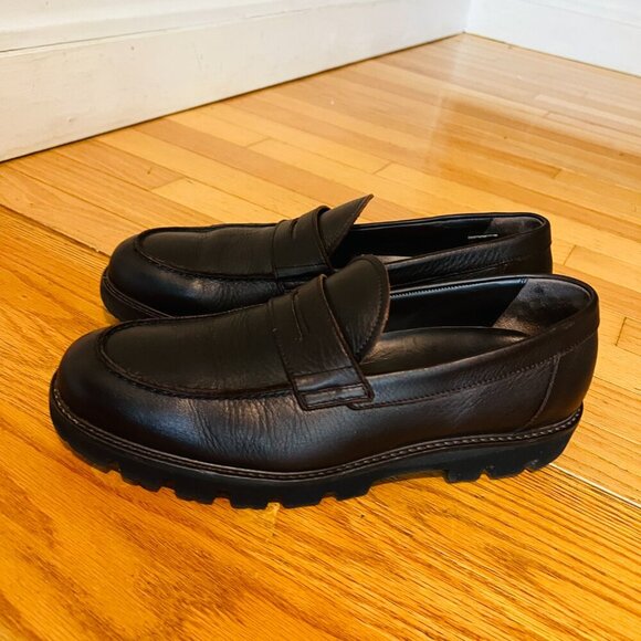 Vince Chucky Lug Boot Loafer Men SIze 10 M - Picture 1 of 16
